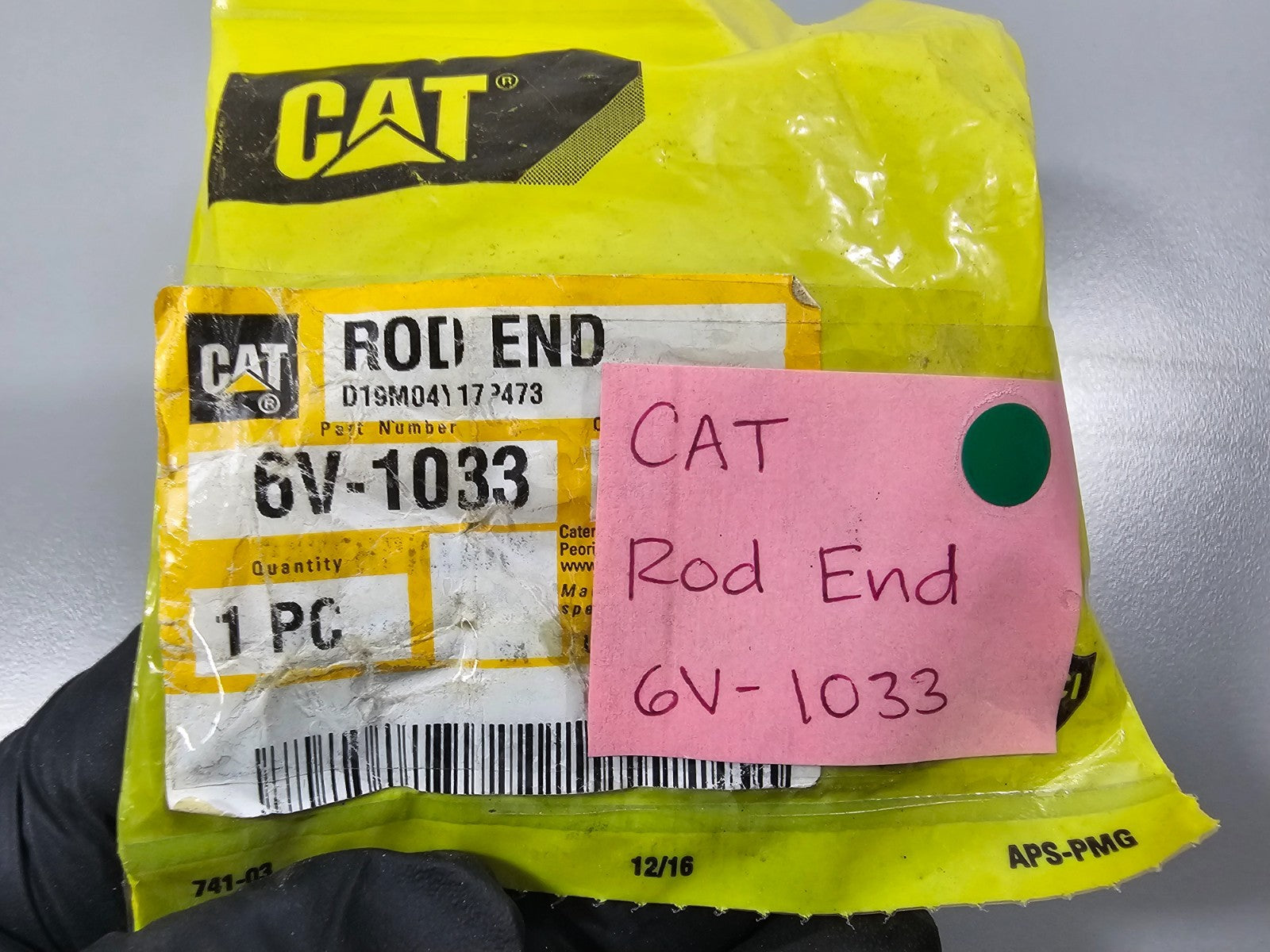 NEW OEM 6V-1033 CAT Rod End 0810