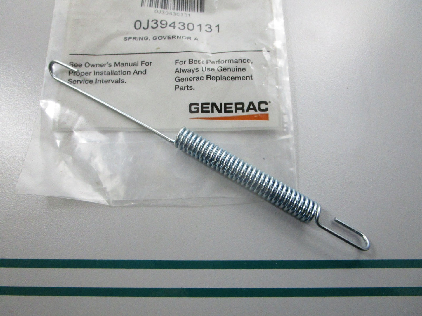 NEW OEM 0J39430131 Generac Governor Spring 0810