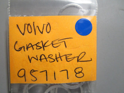 *NEW OEM* (LOT OF 10) 0810 Volvo Penta Gasket Washer 957178