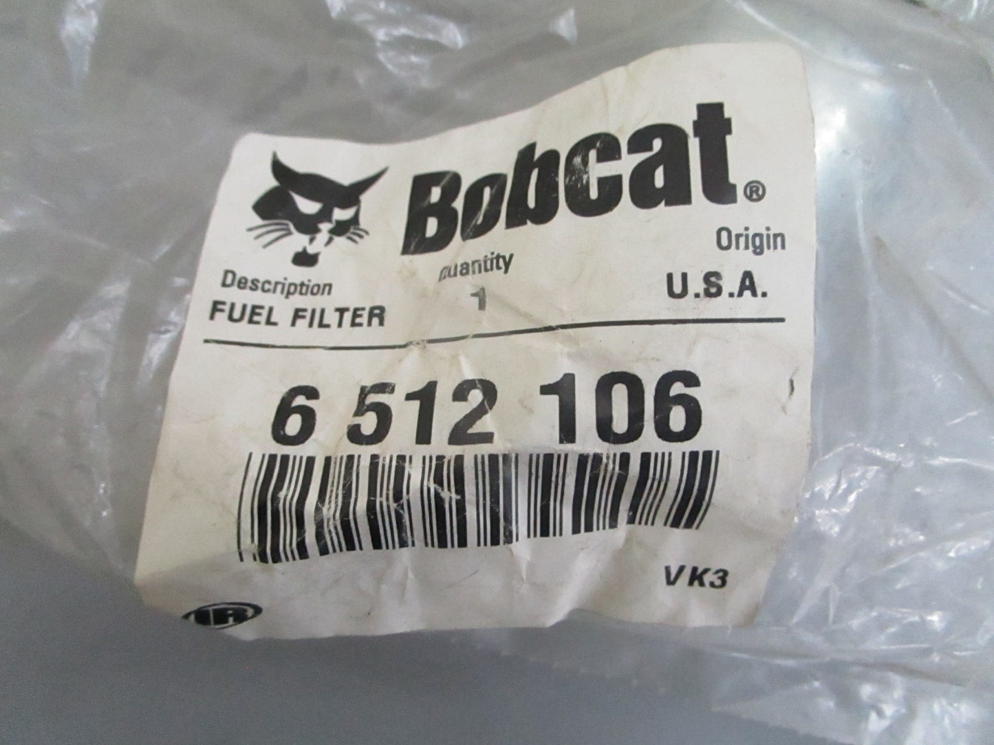 *NEW OEM* 0820 Bobcat Fuel Filter 6512106