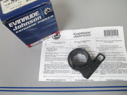 *NEW OEM* 0810 OMC Johnson Evinrude Pre Set Throttle Assembly 174741 0174741