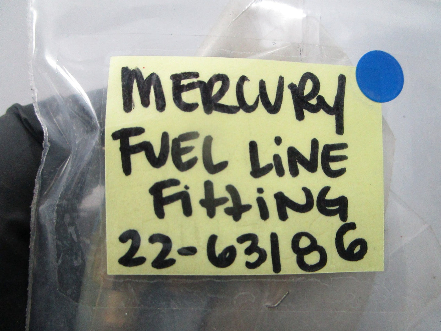 *NEW OEM* (LOT OF 2) 0810 Mercury Quicksilver Fuel Line Fitting 22-63186