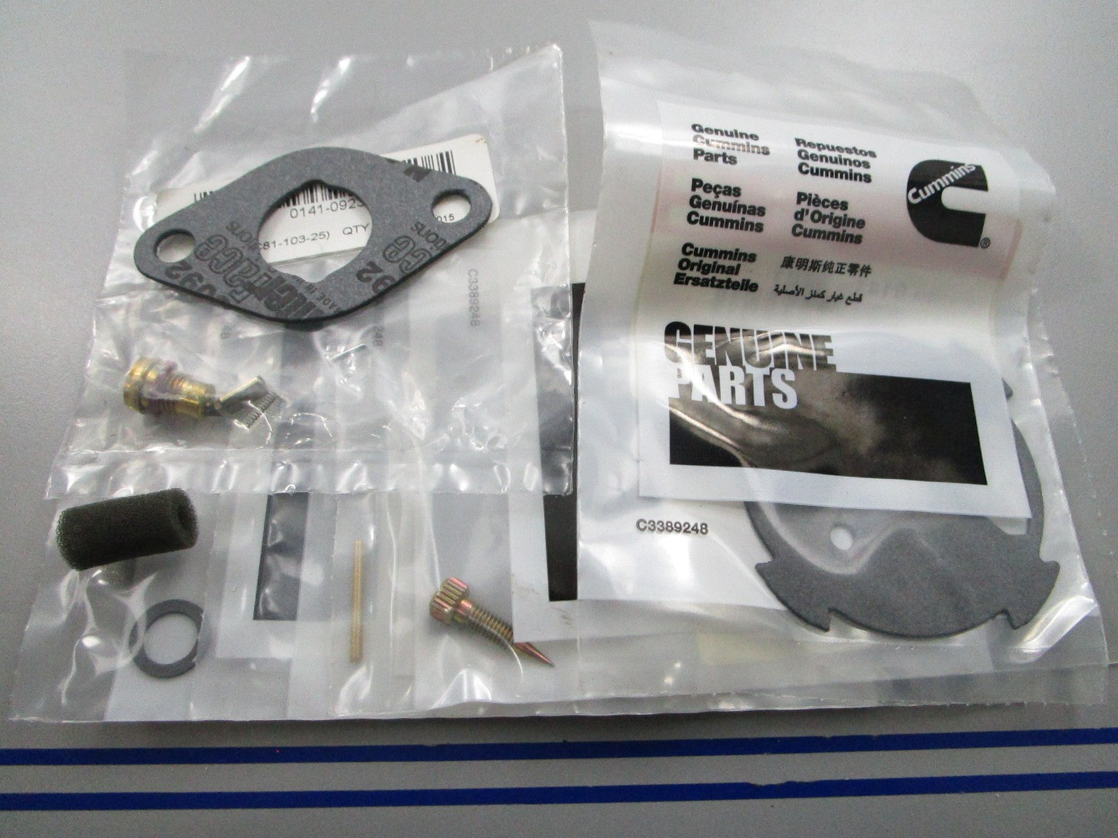 *NEW OEM* 0810 Cummins Carburetor Repair Kit 0141-0927