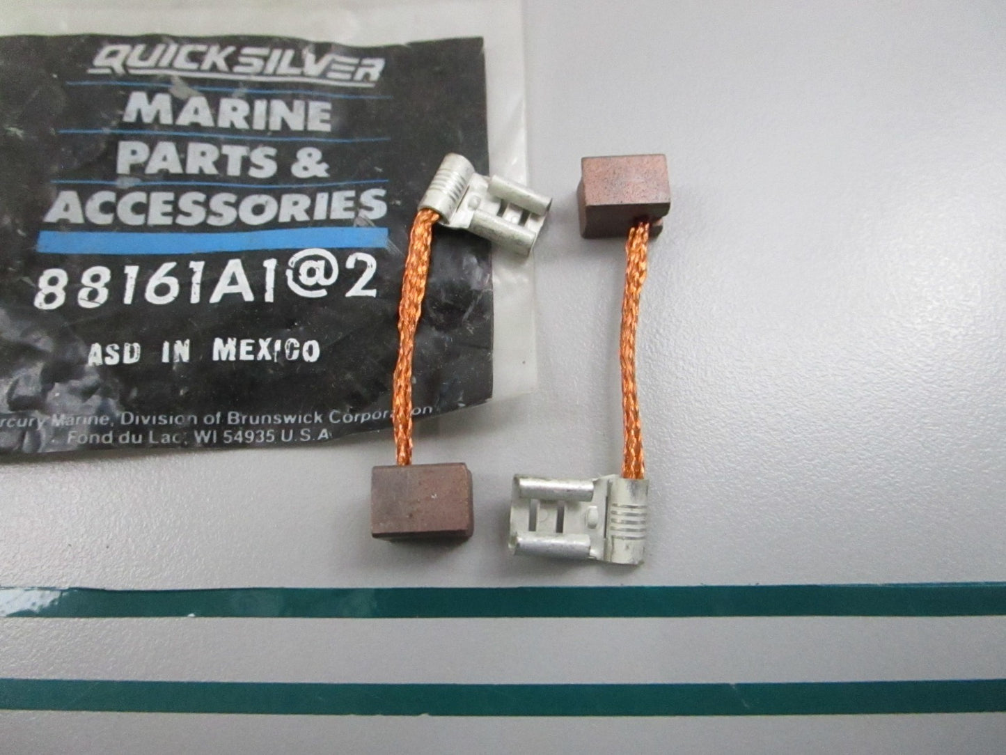 Mercury Quicksilver NEW OEM Starter Brush Set (LOT OF 2) 0810
