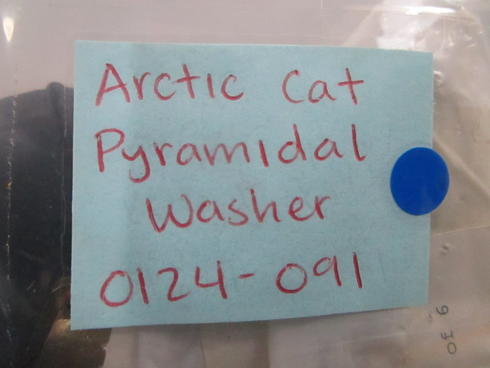 *NEW OEM* (LOT OF 3) 0810 Arctic Cat Pyramidal Washer 0124-091