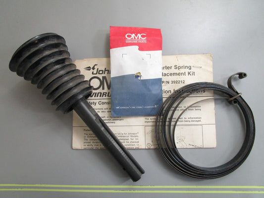 *NEW OEM* 0820 OMC Johnson Evinrude Starter Spring Kit 392212 0392212