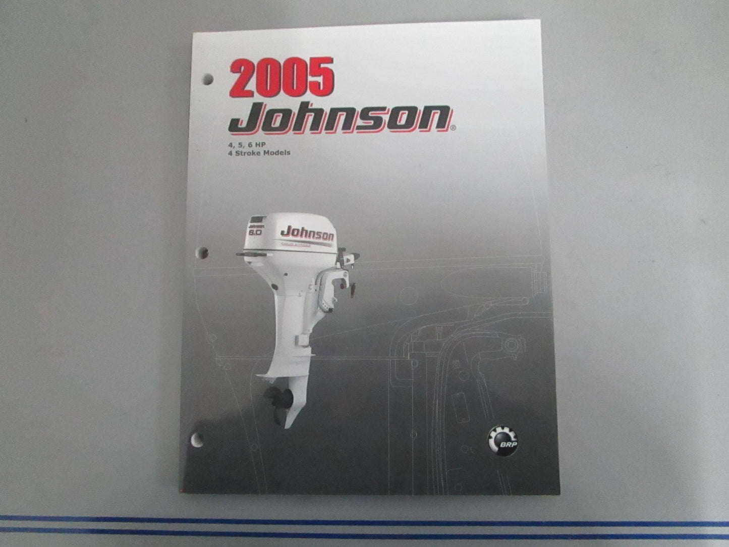 *NEW OEM* 0820 OMC Johnson Evinrude 2005 4,5,6HP 4-Stroke Models Manual 5005988