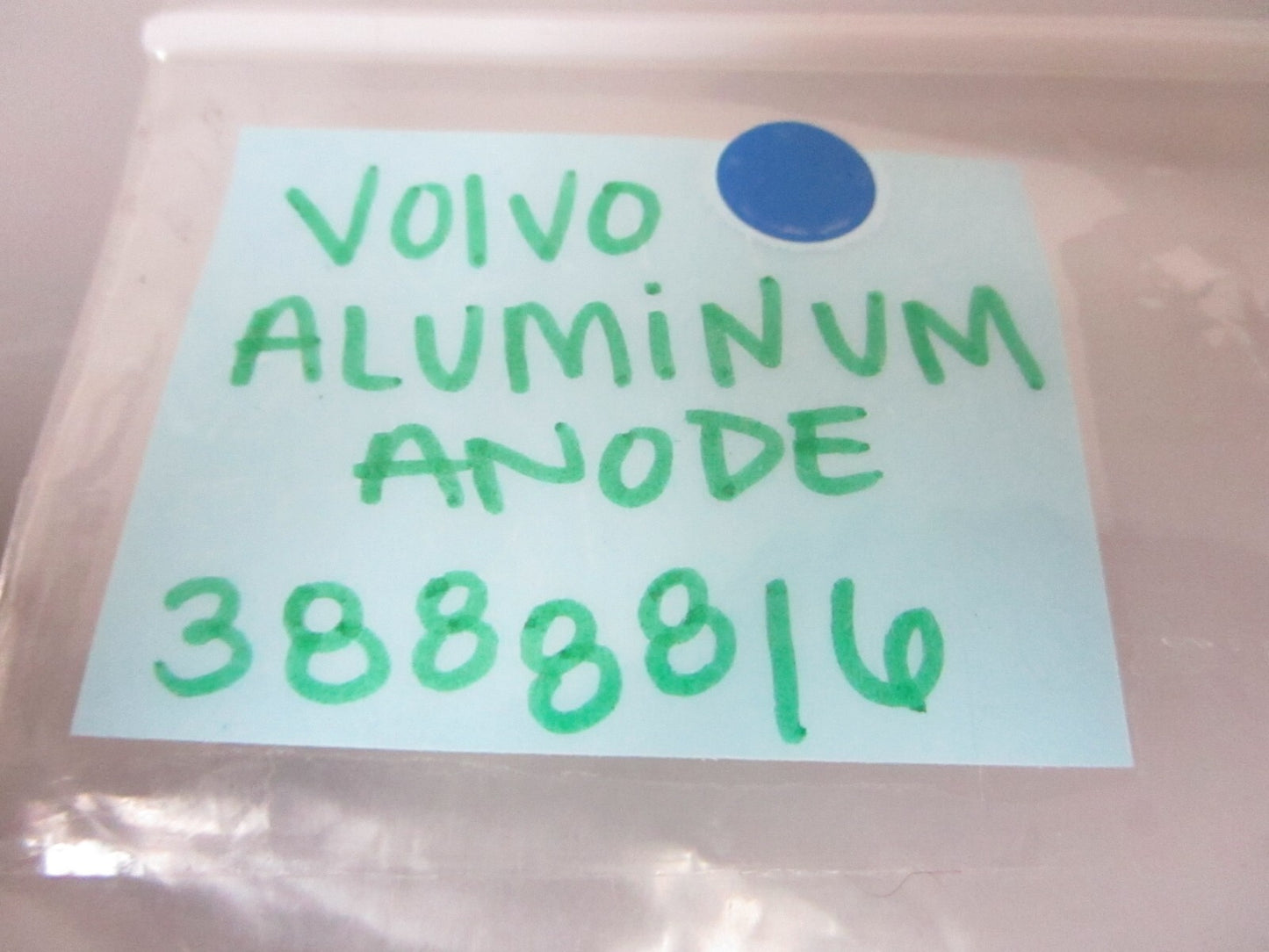 *NEW OEM* 0720 Volvo Penta Aluminum Anode 3888816