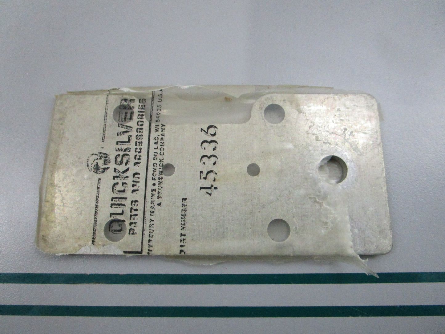 NEW OEM 45336 Mercury Quicksilver Plate 0810