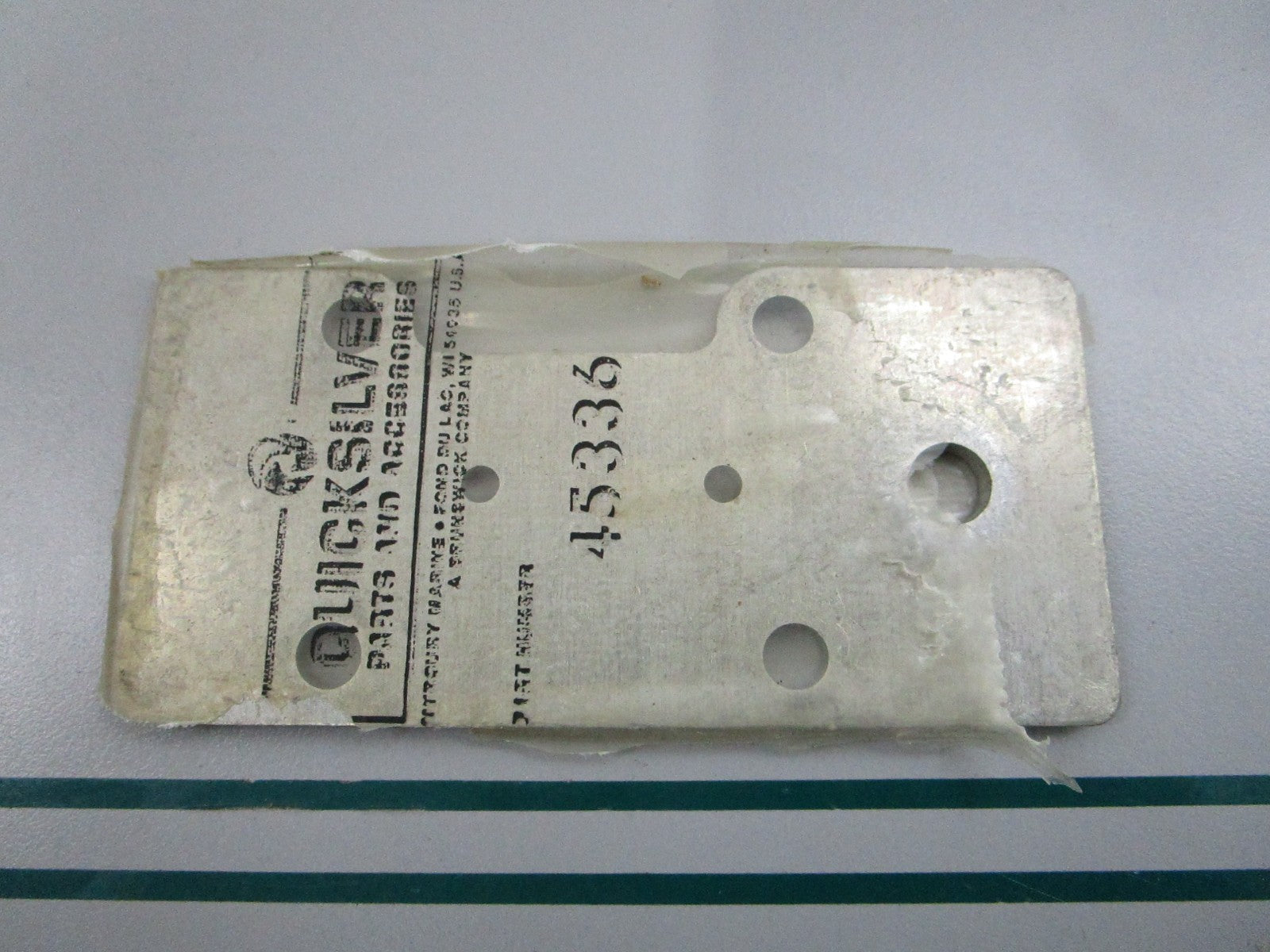 NEW OEM 45336 Mercury Quicksilver Plate 0810