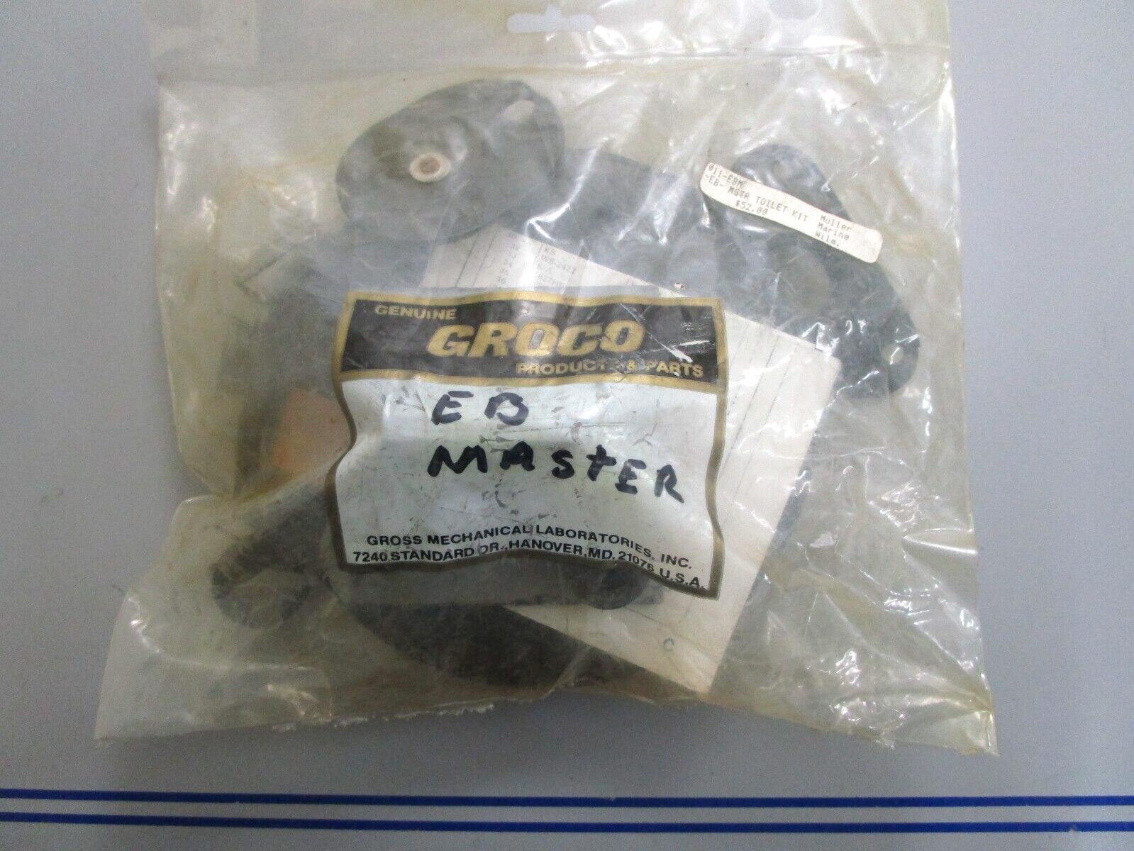 *NEW OEM* 0820 Groco EB Master Toilet Repair Kit