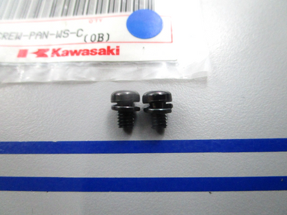 NEW OEM (LOT OF 2) Kawasaki 223C0406 Pan Screw 0810