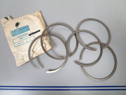 *NEW OEM* 0720 OMC Johnson Evinrude Piston 5 Ring Set 380112 0380112