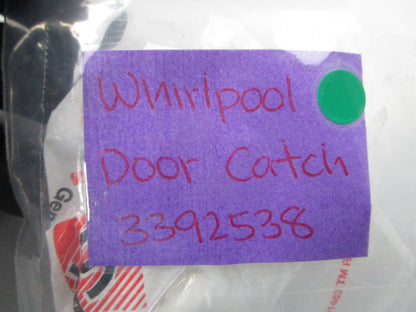 NEW OEM 3392538 Whirlpool Door Catch 0810