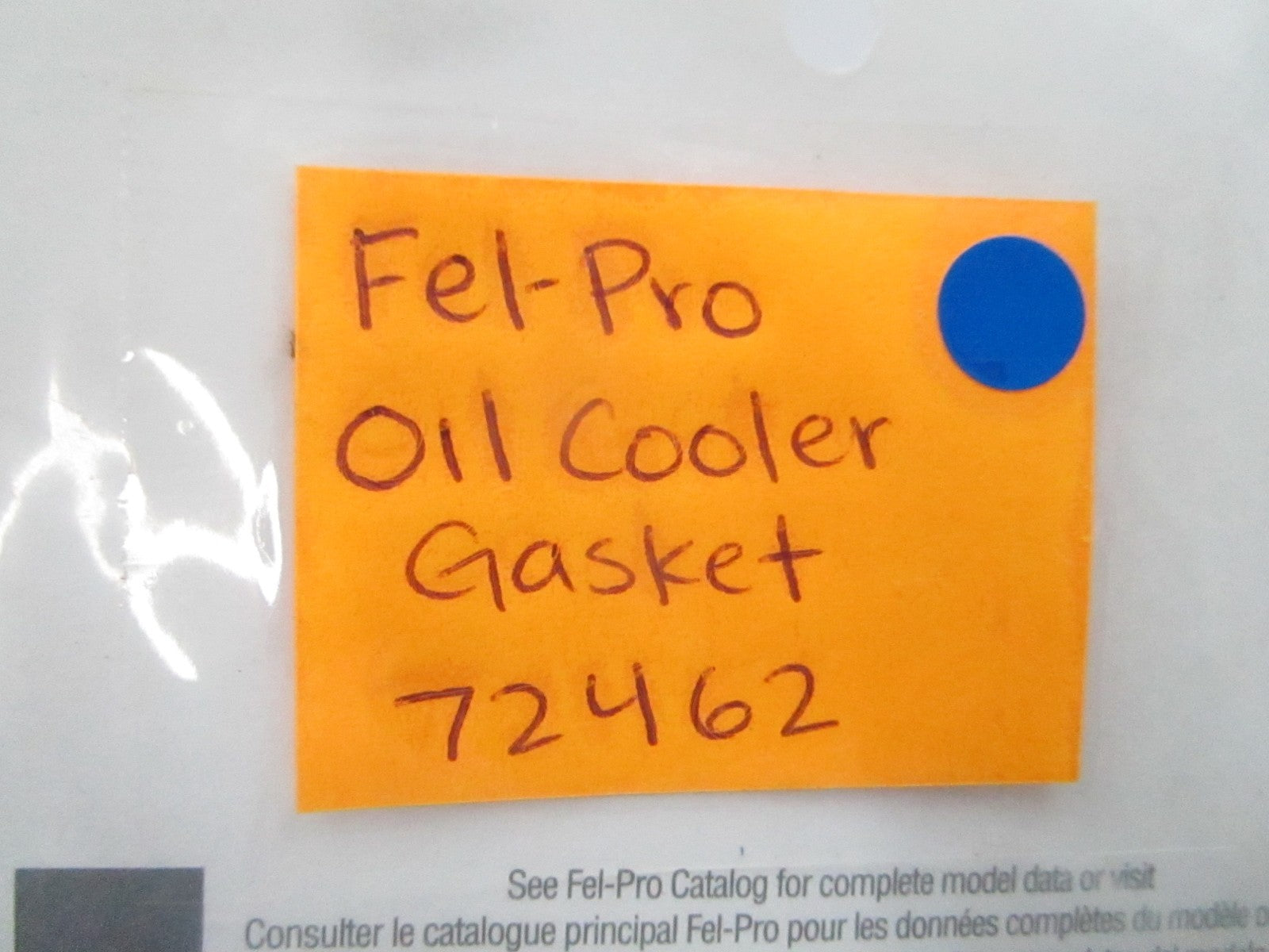*NEW* 0810 Fel-Pro Oil Cooler Gasket 72462