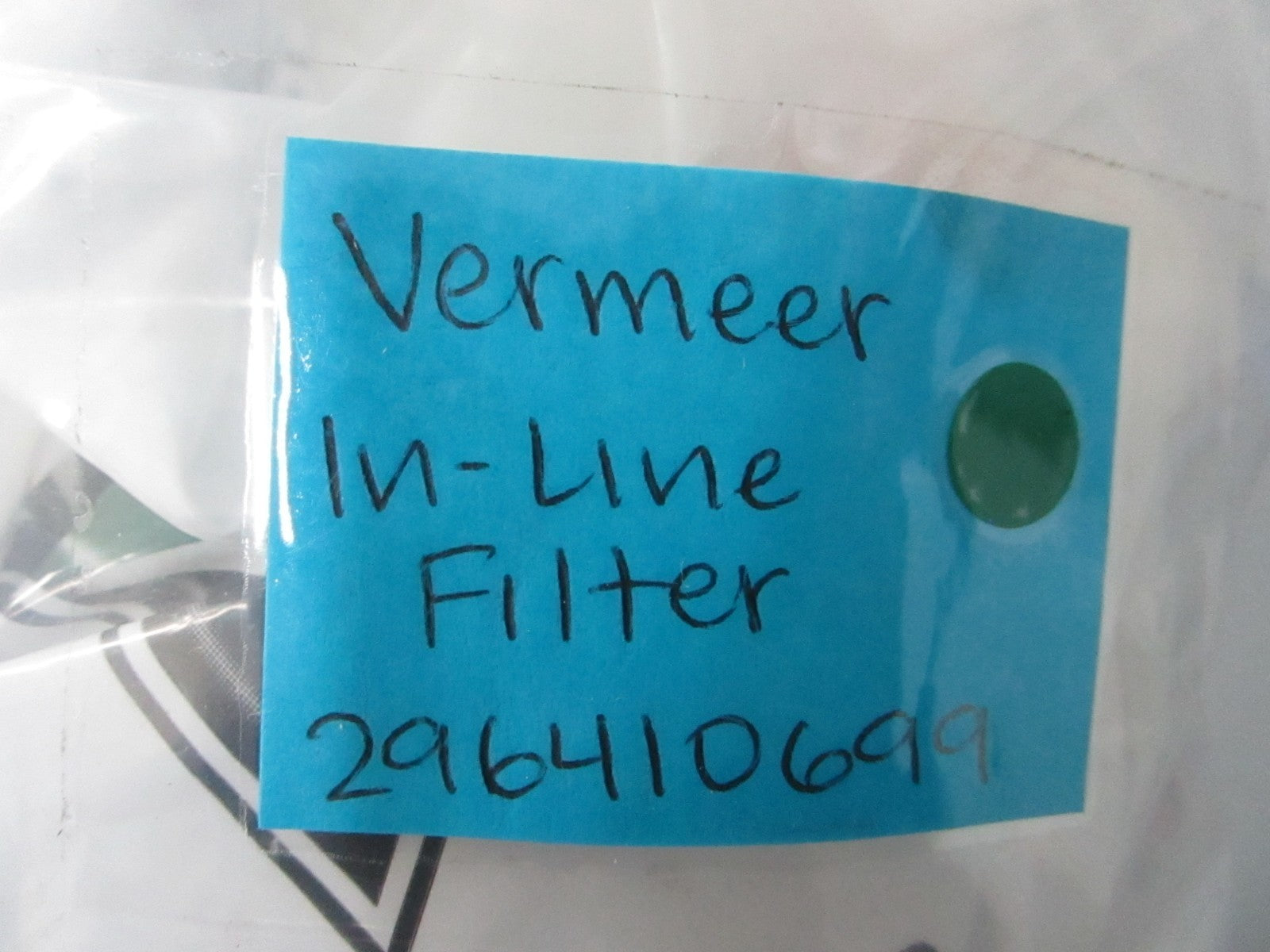 NEW OEM 296410699 Vermeer In-Line Filter 0810