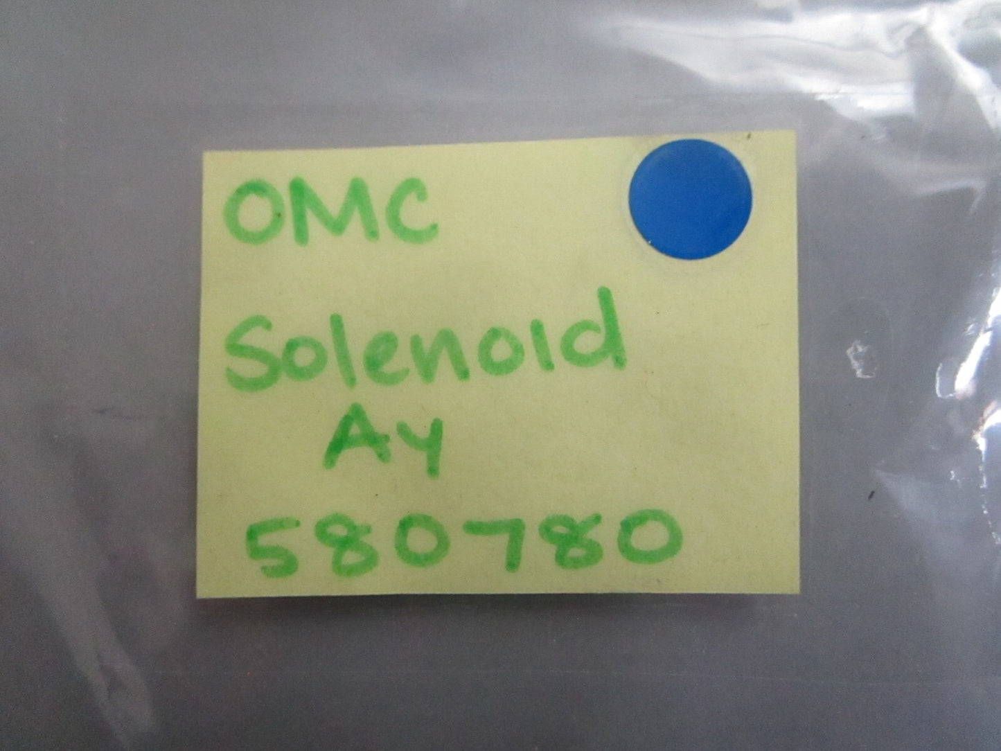 *NEW OEM* 0820 OMC Johnson Evinrude Solenoid Ay 580780 0580780