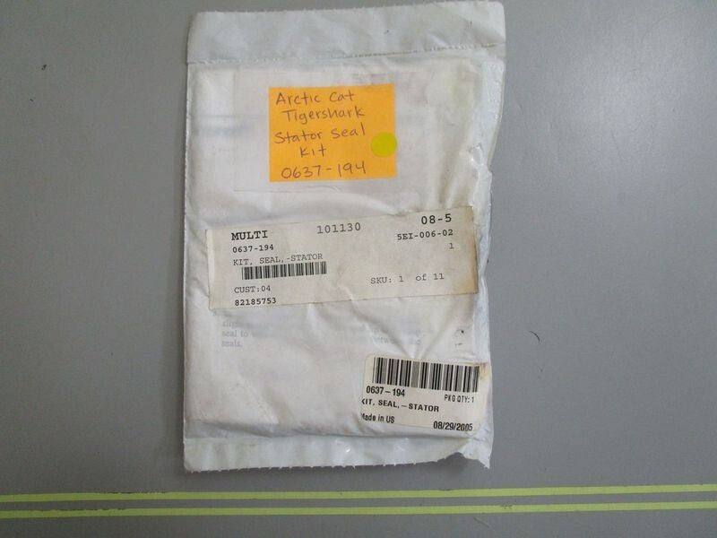 *NEW OEM* 0770 Arctic Cat Tigershark Stator Seal Kit 0637-194