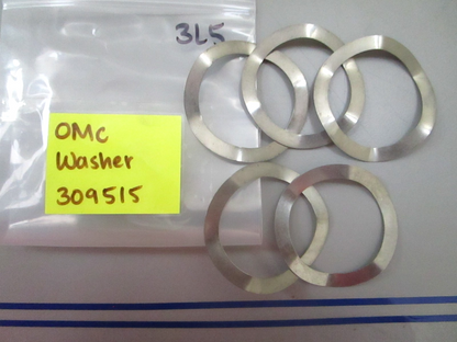 *NEW OEM* (LOT OF 5) 0780 OMC Johnson Evinrude Washer 309515 0309515