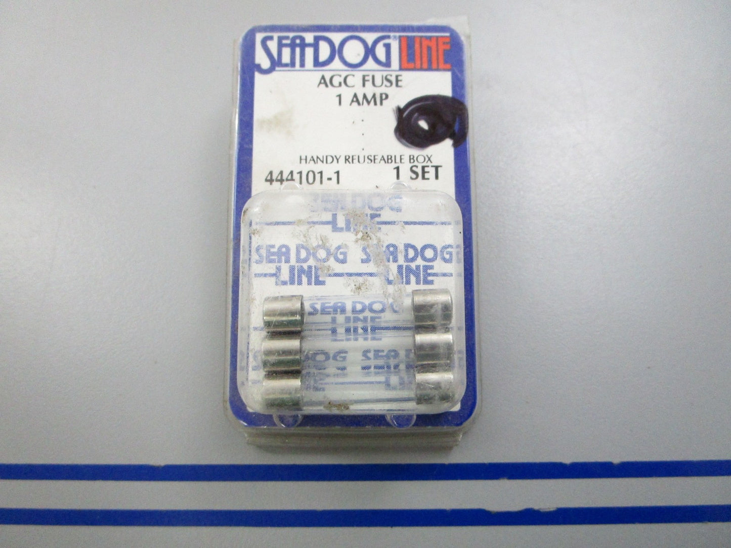 NEW (LOT OF 3) 444101-1 Sea-Dog 1 AMP AGC Fuse 0810