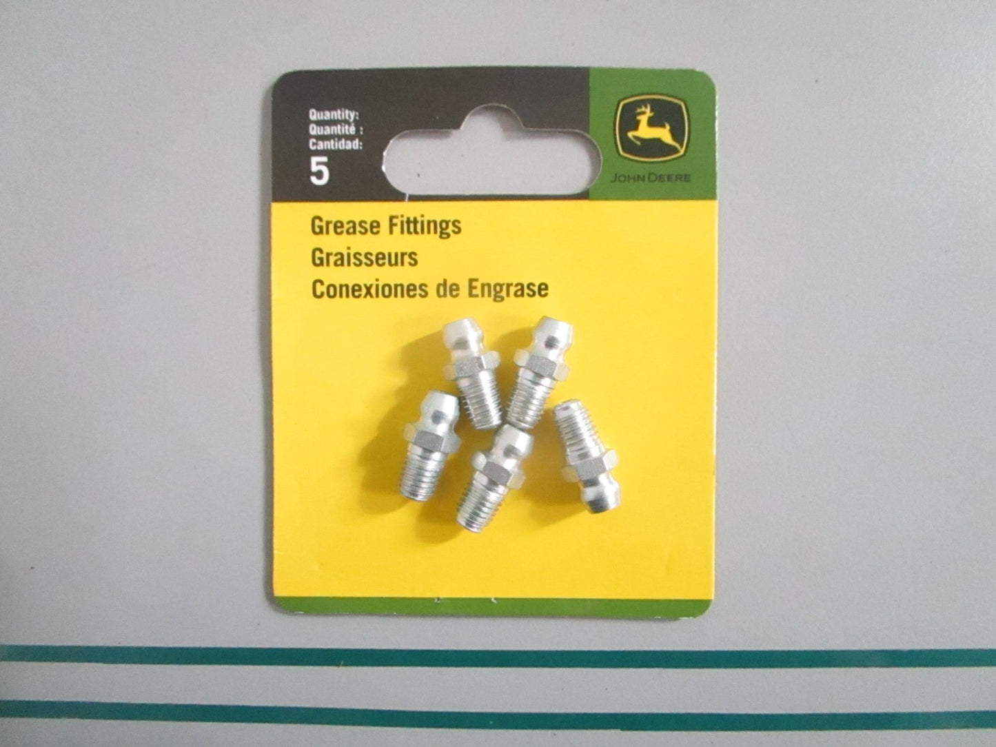 NEW OEM (LOT OF 5) JD7803 John Deere Grease Fitting 0820