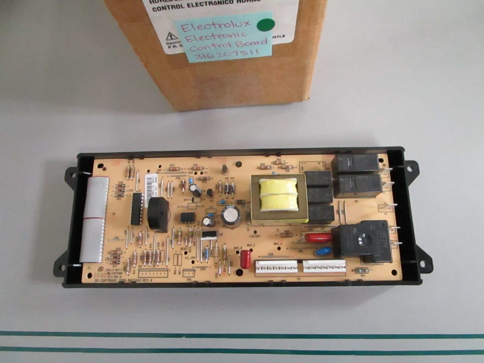 NEW OEM 316207511 Electrolux Electronic Control Board 0820