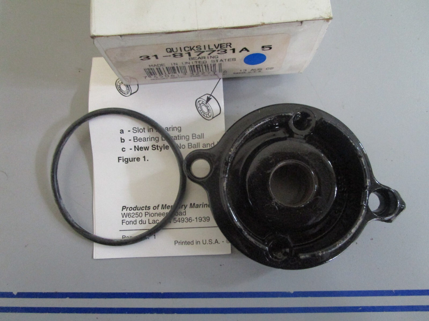*NEW OEM* 0820 Mercury Quicksilver Bearing 31-817731A5
