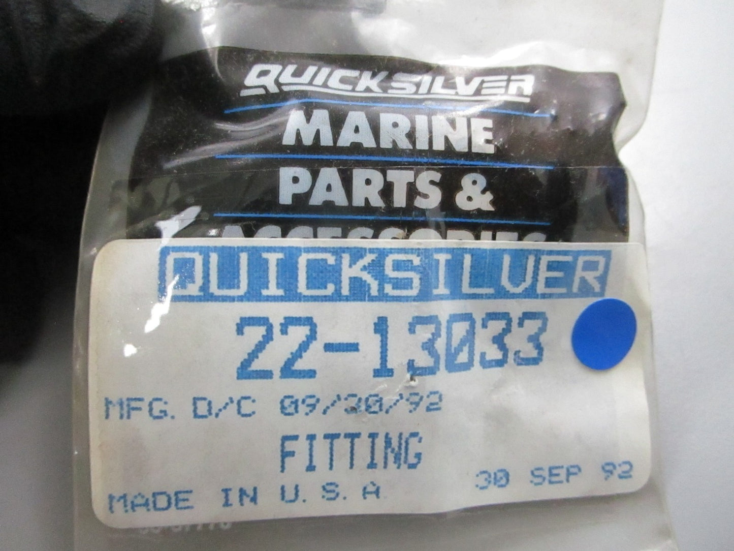 *NEW OEM* 0810 Mercury Quicksilver Fitting 22-13033