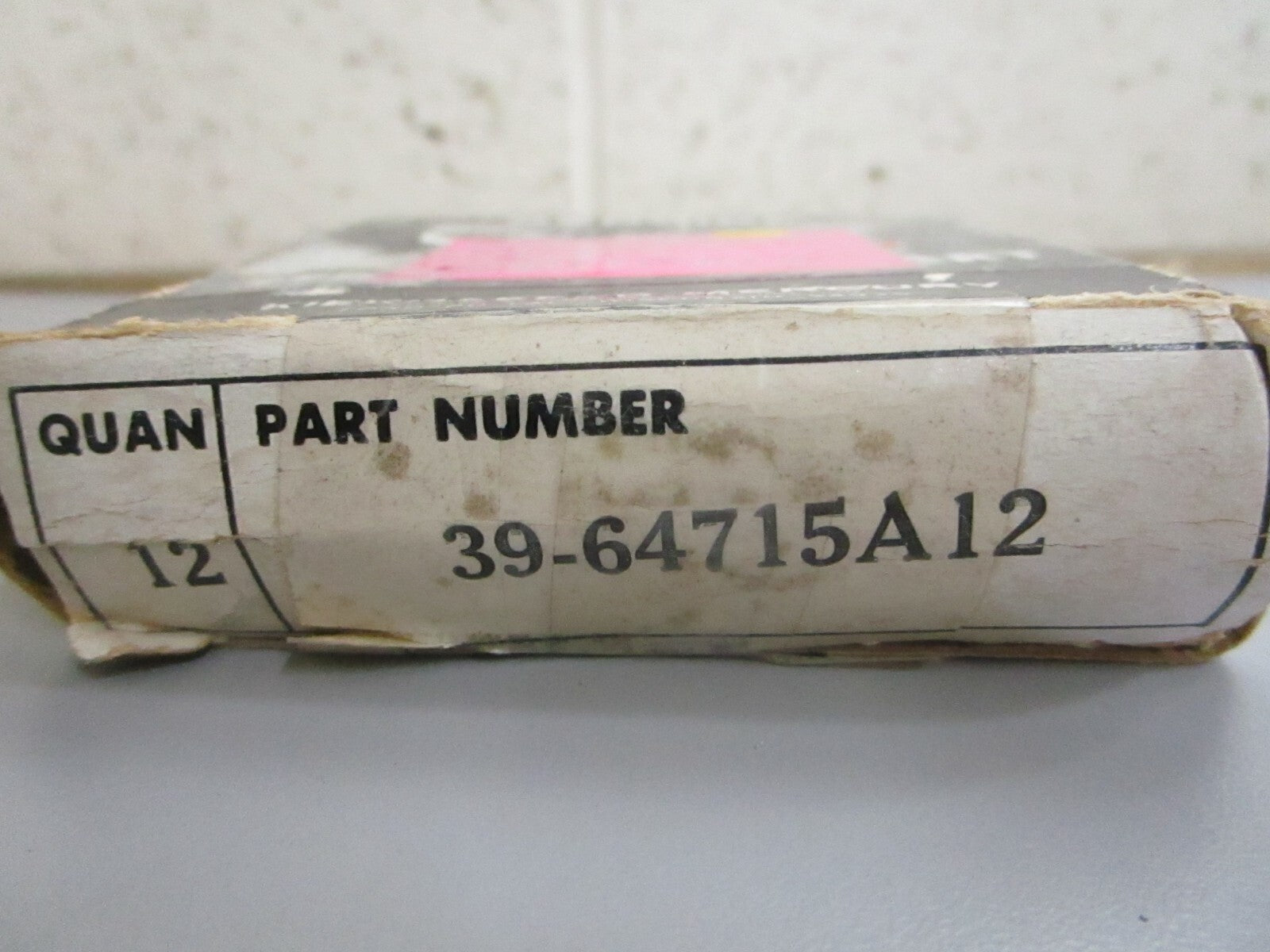 *NEW OEM* 0820 Mercury Quicksilver 12 Piston Ring Set 39-64715A12