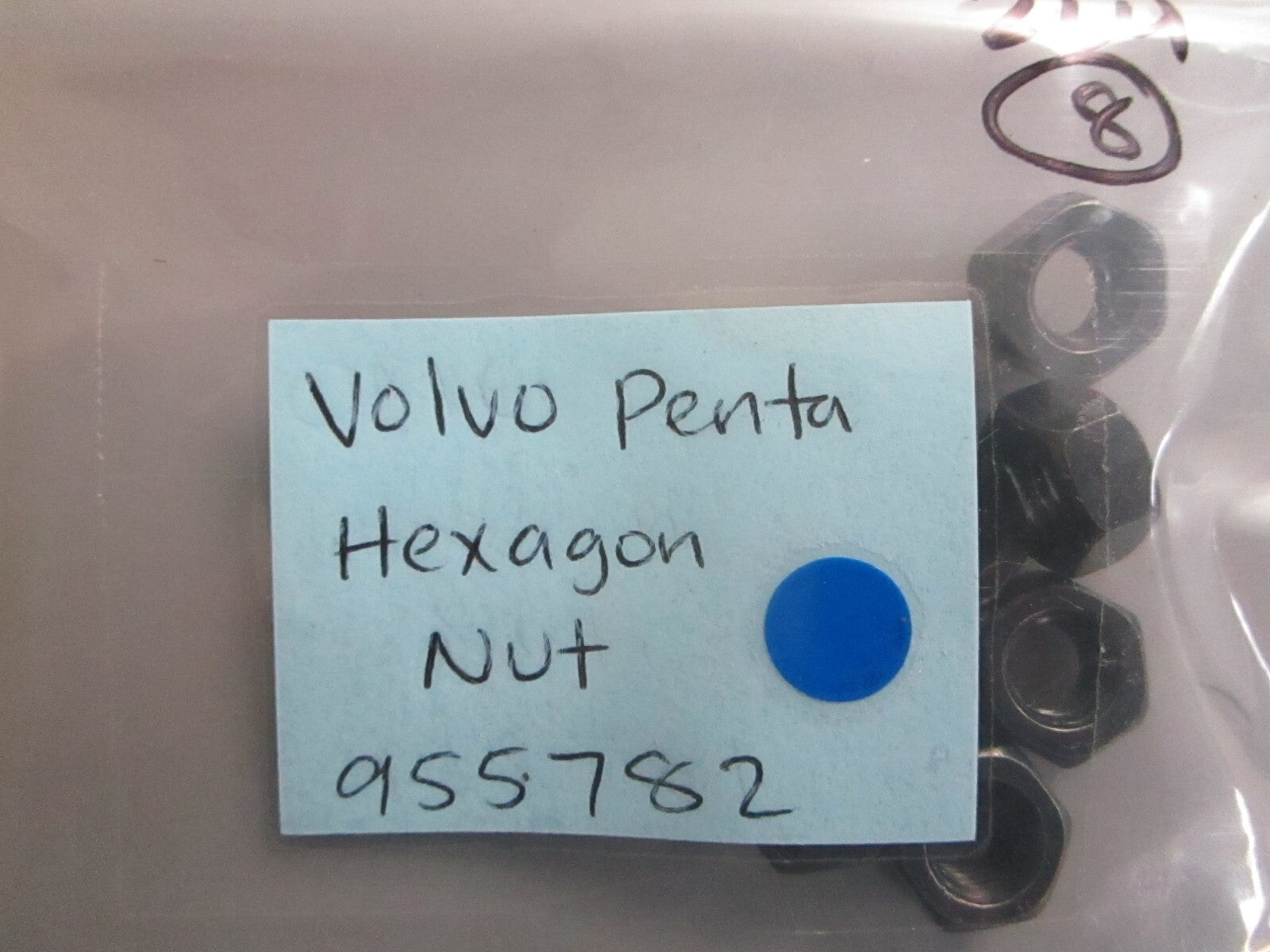 *NEW OEM* (LOT OF 4) 0810 Volvo Penta Hexagon Nut 955782