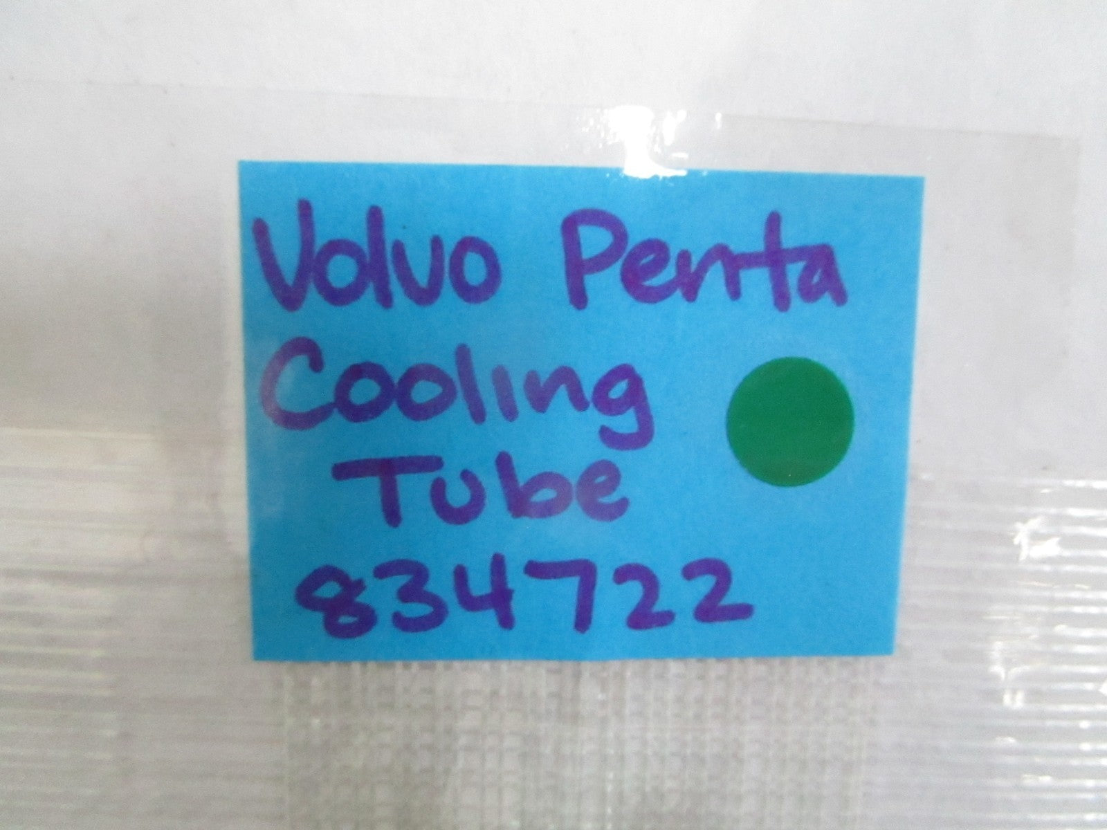 NEW OEM 834722 Volvo Penta Cooling Tube 0820