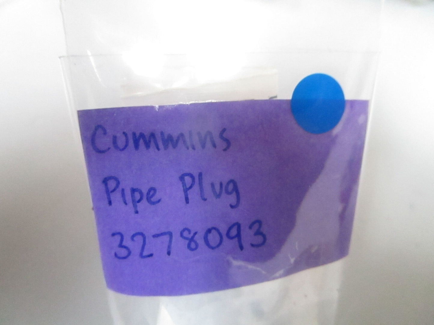 *NEW OEM* 0770 Cummins Pipe Plug 3278093