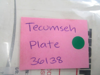 NEW OEM 36138 Tecumseh Plate 0810