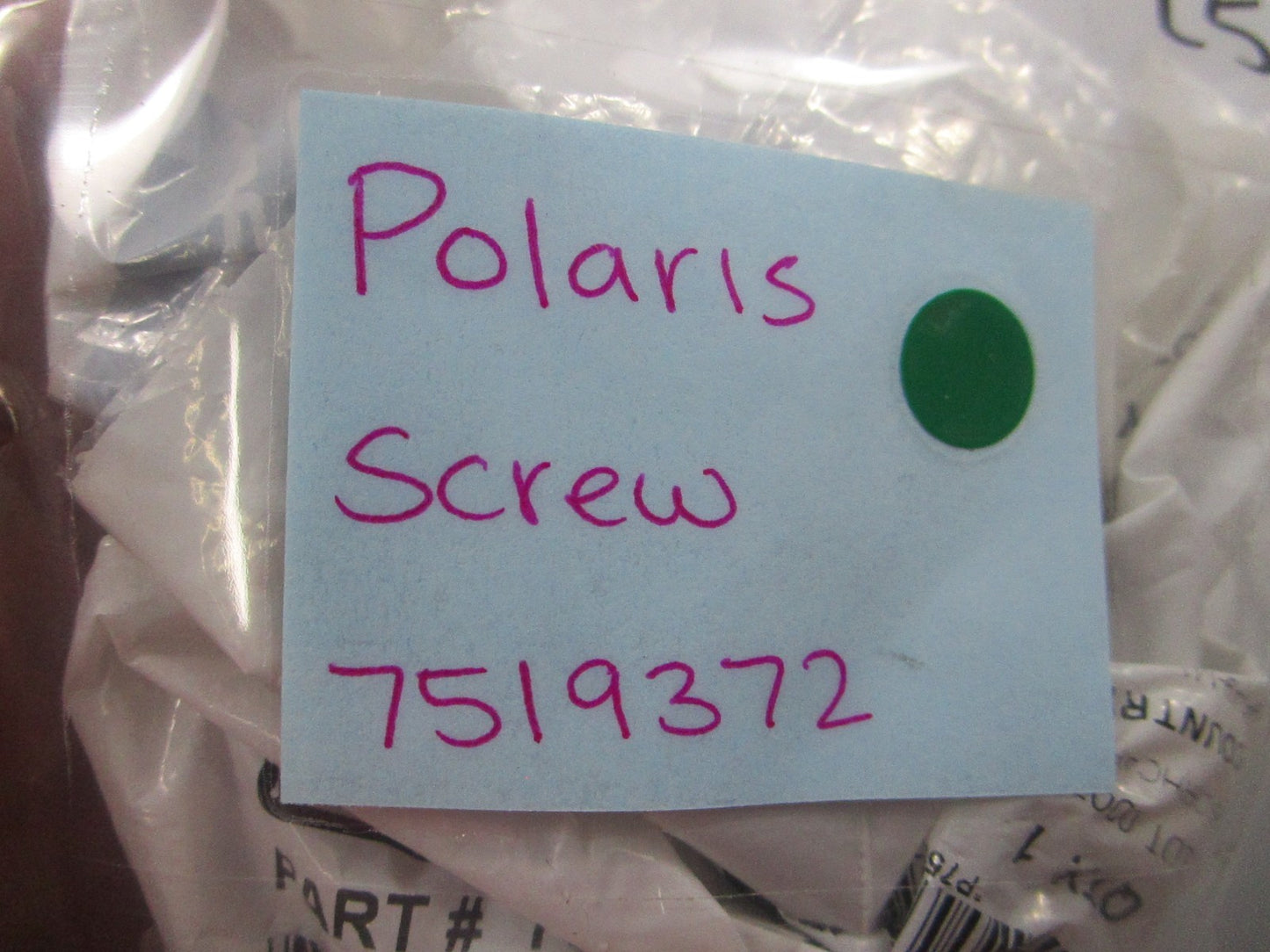 NEW OEM (LOT OF 5) 7519372 Polaris Screw 0810