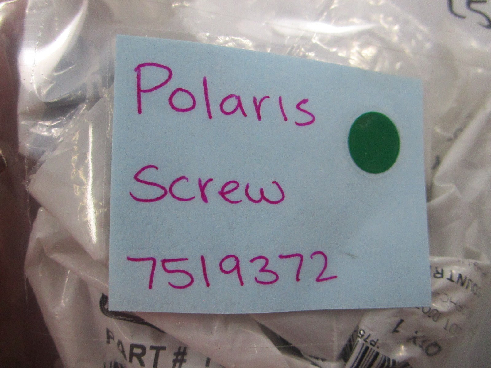 NEW OEM (LOT OF 5) 7519372 Polaris Screw 0810
