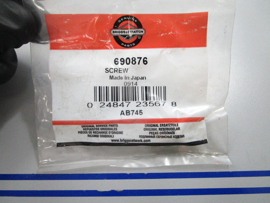 *NEW OEM* 0810 Briggs & Stratton Screw 690876