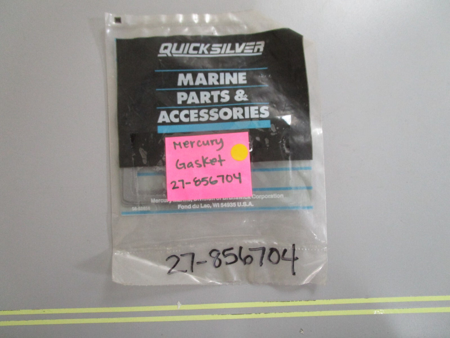 *NEW OEM* (LOT OF 5) 0810 Mercury Quicksilver Gasket 27-856704