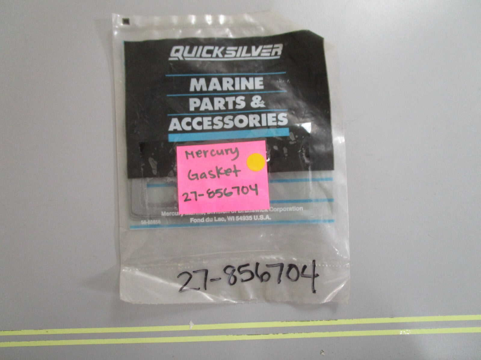 *NEW OEM* (LOT OF 5) 0810 Mercury Quicksilver Gasket 27-856704