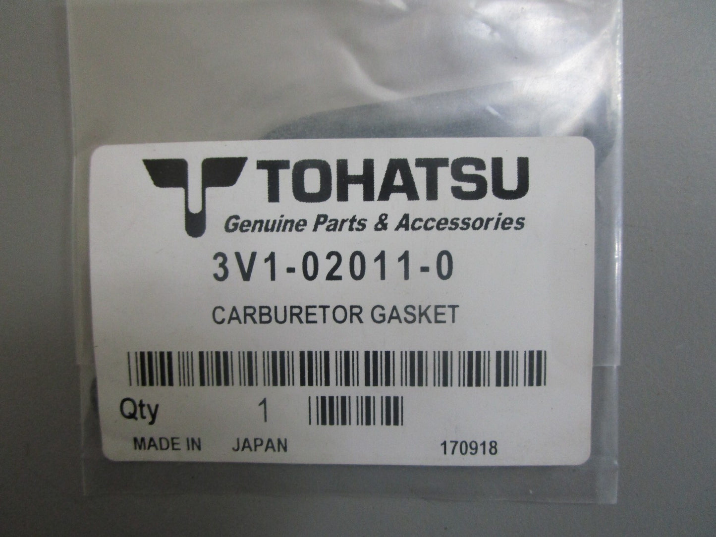 *NEW OEM* 0810 Tohatsu Carburetor Gasket 3V1-02011-0 3V1020110