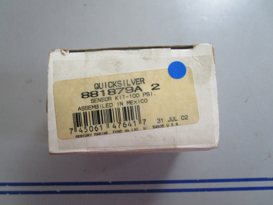 *NEW OEM* 0810 Mercury Quicksilver 100 PSI Sensor Kit 881879A 2