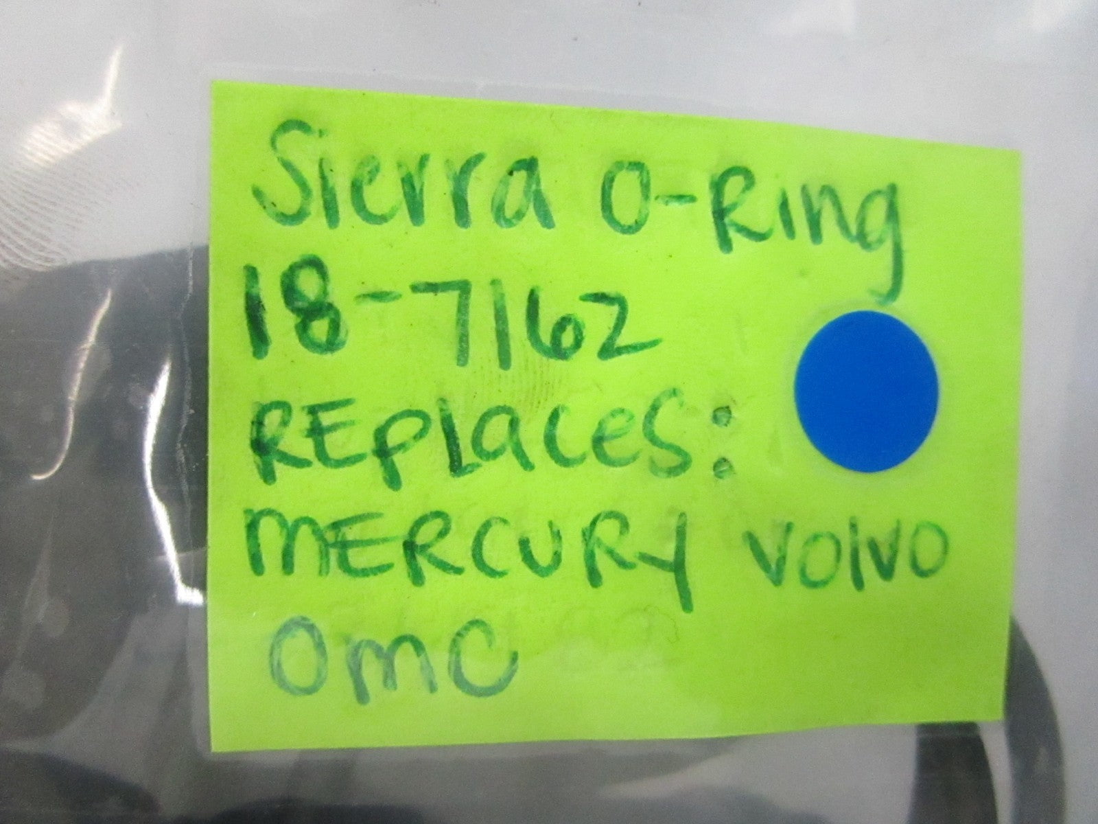 NEW (LOT OF 3) 18-7162 Replaces: Mercury Volvo OMC Sierra O-Ring 0810