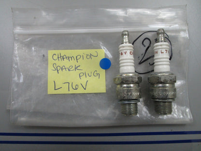 *NEW* (LOT OF 2) 0810 Champion Spark Plug L76V