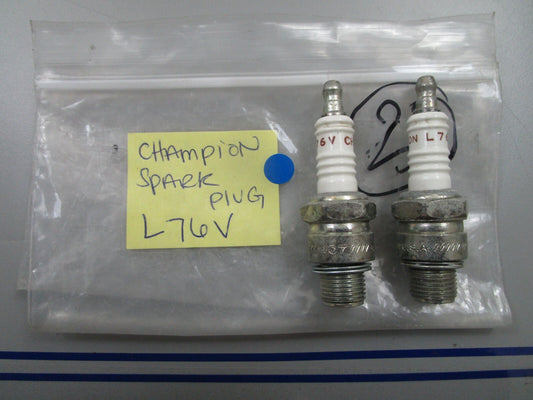 *NEW* (LOT OF 2) 0810 Champion Spark Plug L76V