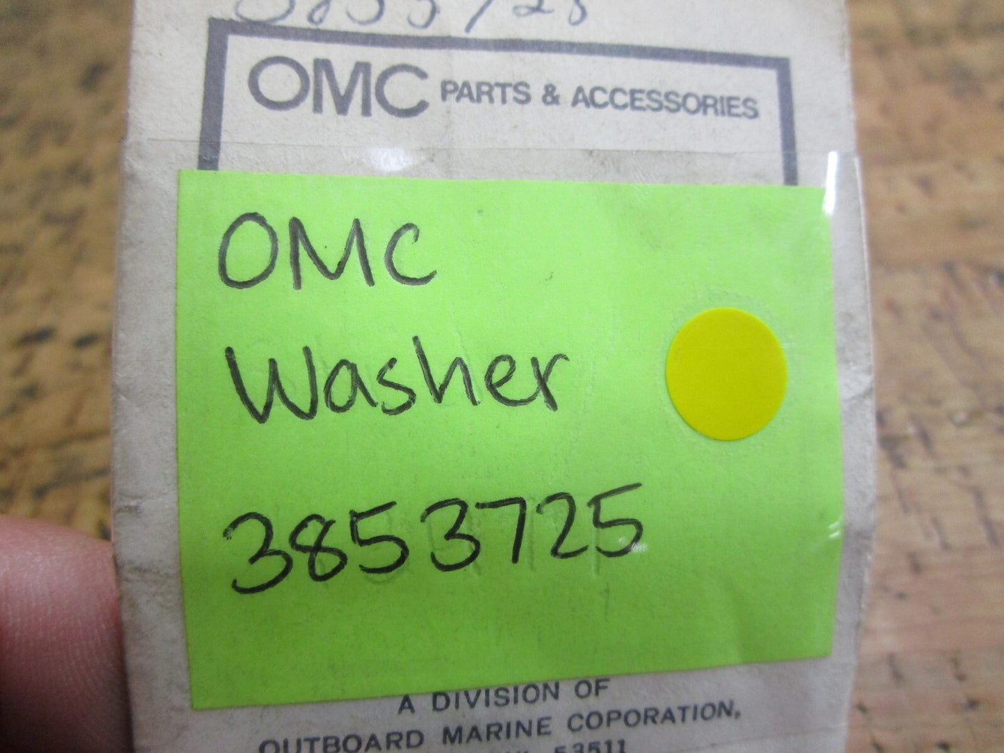 *NEW OEM* 0810 OMC Johnson Evinrude Washer 3853725