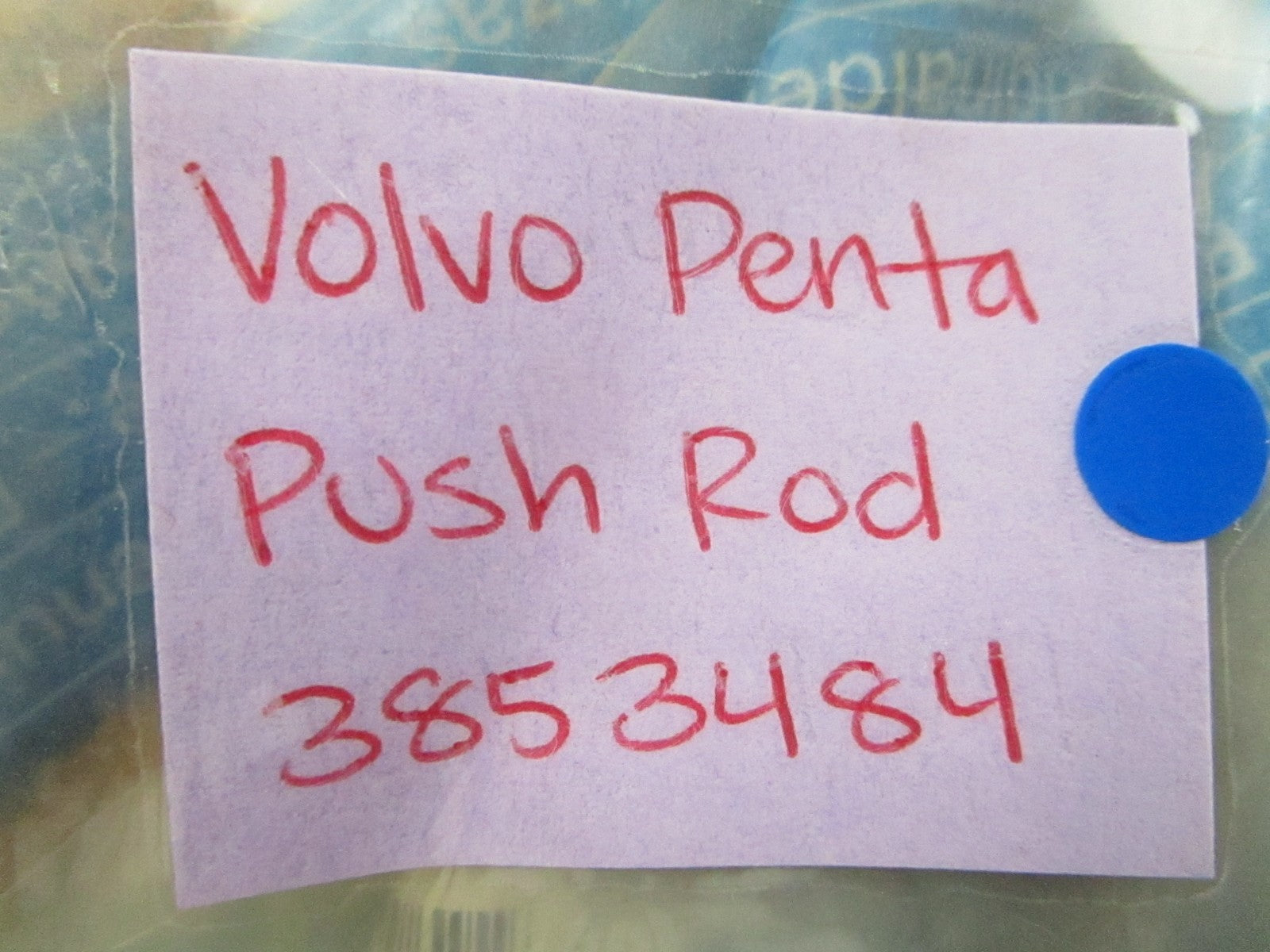 *NEW OEM* (LOT OF 2) 0810 Volvo Penta Push Rod 3853484