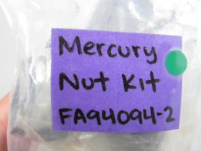 NEW OEM FA94094-2 Mercury Quicksilver Nut Kit 0810
