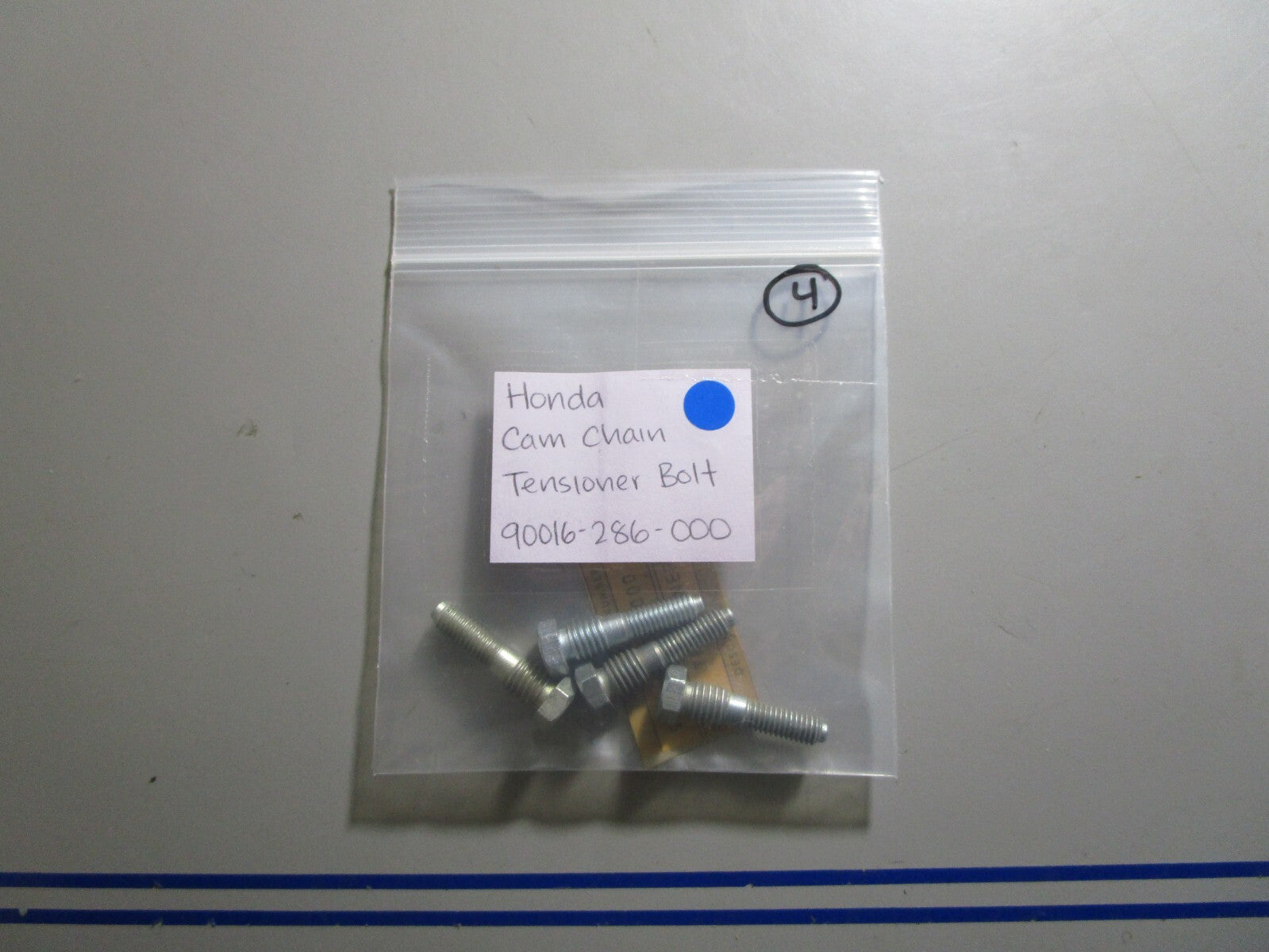 *NEW OEM* 0810 Honda Cam Chain Tensioner Bolt 90016-286-000