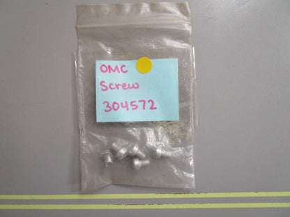 *NEW OEM* (LOT OF 5) 0810 OMC Johnson Evinrude Screw 304572 0304572