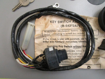 *NEW OEM* 0820 Mercury Quicksilver Key & Switch Assy 54212A7