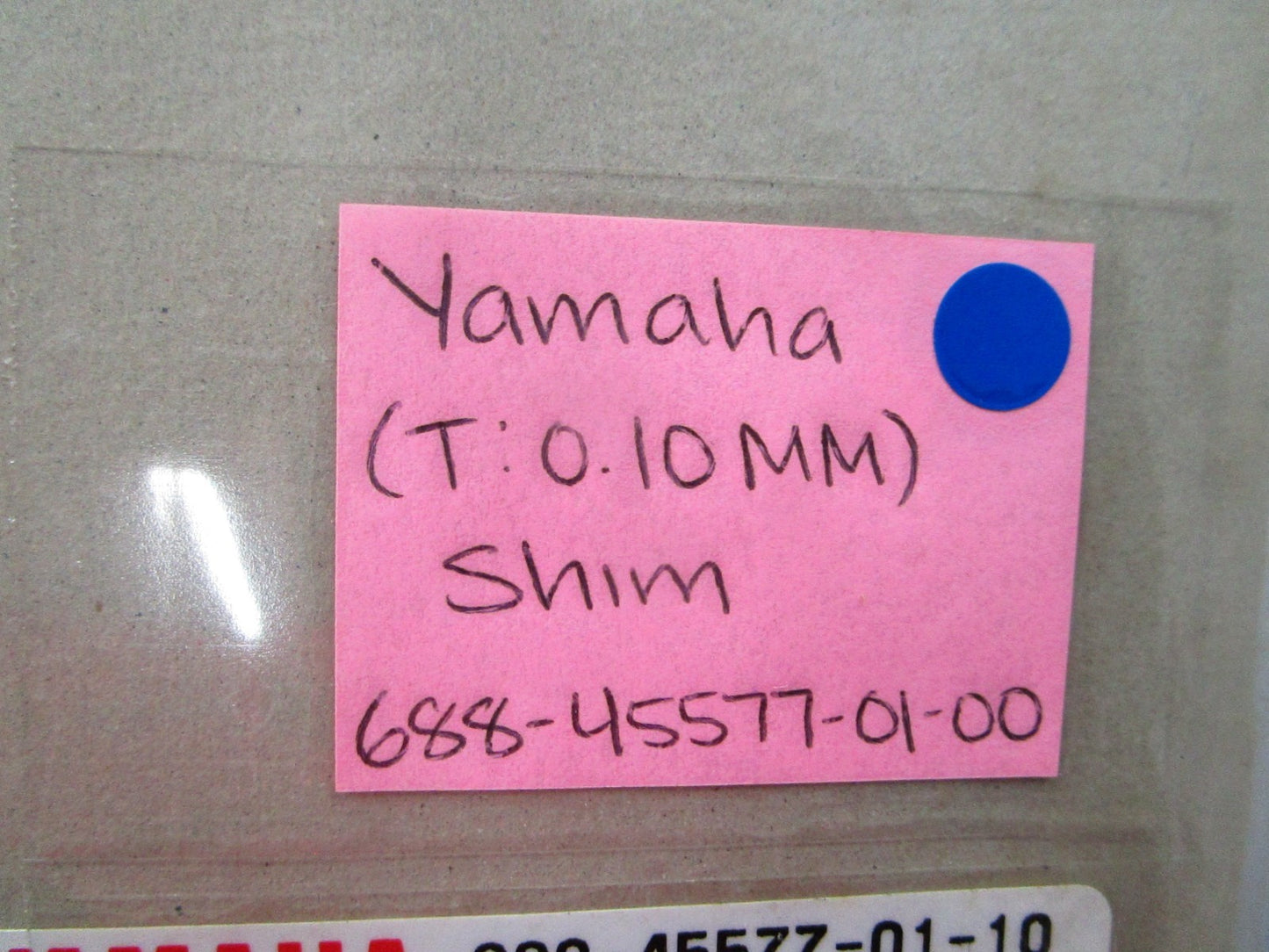 NEW OEM 688-45577-01-00 Yamaha (T:0.10mm) Shim 0810